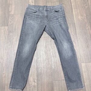 Hudson Jeans Ace Skinny Gray Denim Men’s 34 Made in USA